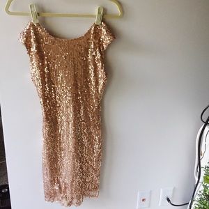 ✨ last chance! • sequin bodycon dress • f21 •